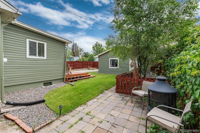 4520 S Delaware St, Englewood, CO 80110 - view of patio featuring a wooden deck