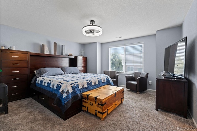 16086 E 97th Pl, Commerce City, CO 80022 - bedroom featuring carpet floors and a textured ceiling