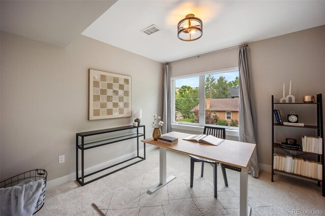 3690 W Byron Pl, Denver, CO 80211 - home office with light carpet