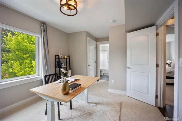 3690 W Byron Pl, Denver, CO 80211 - office space with carpet floors and baseboards