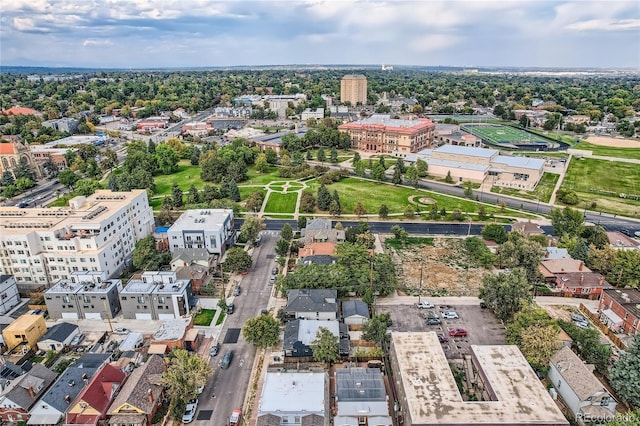 drone / aerial view