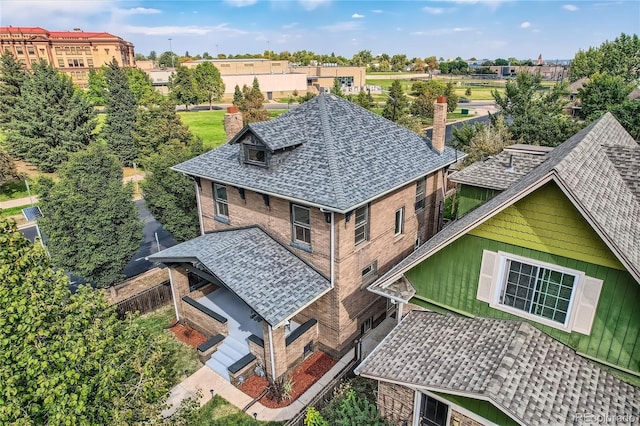 2854 Eliot St, Denver, CO 80211 - drone / aerial view