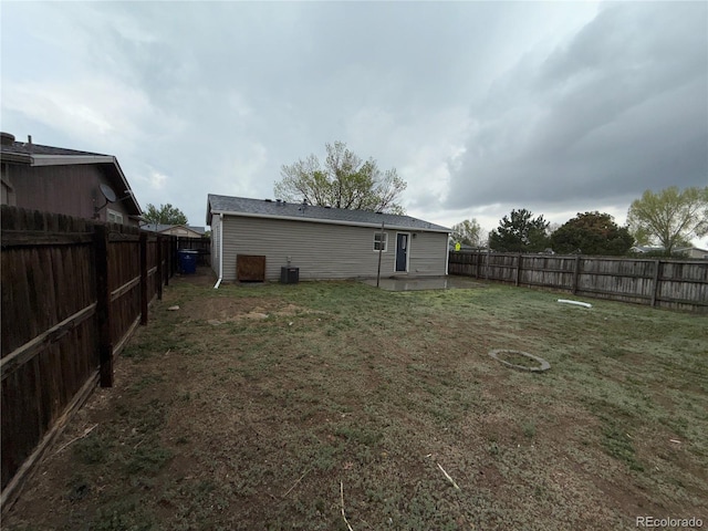 201 Valdai St, Brighton, CO 80603 - view of yard featuring central AC