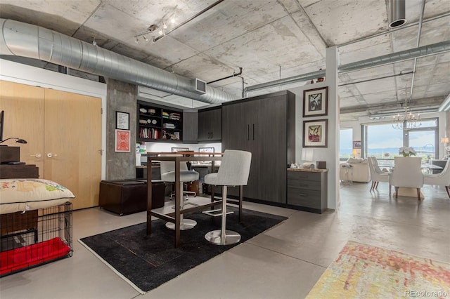 2100 16th St Unit 606, Denver, CO 80202 - interior space with visible vents and finished concrete floors