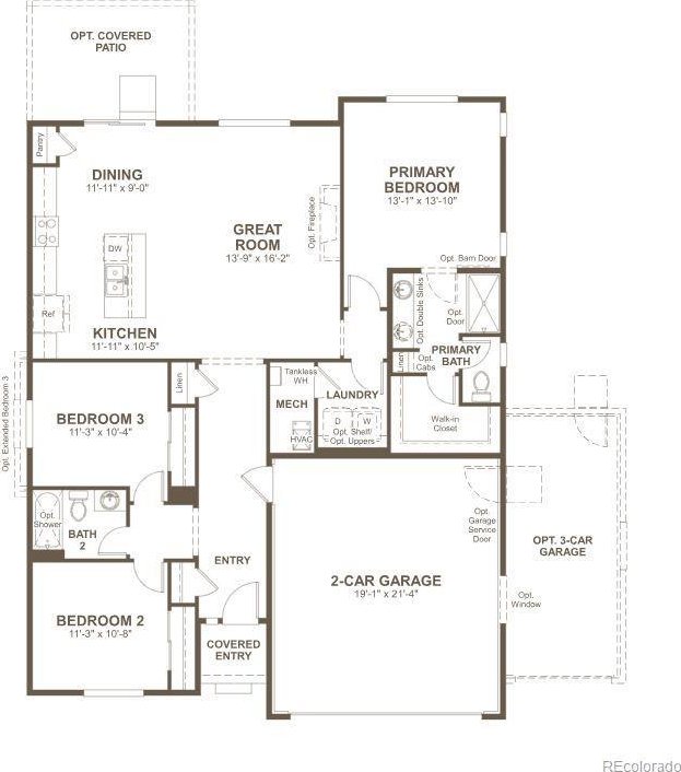308 W Owen Ave, Keenesburg, CO 80643 - room layout