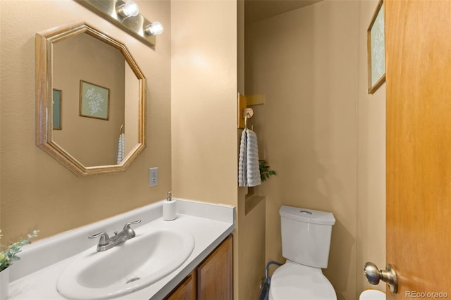 428 Ridge Dr, Divide, CO 80814 - bathroom with vanity and toilet