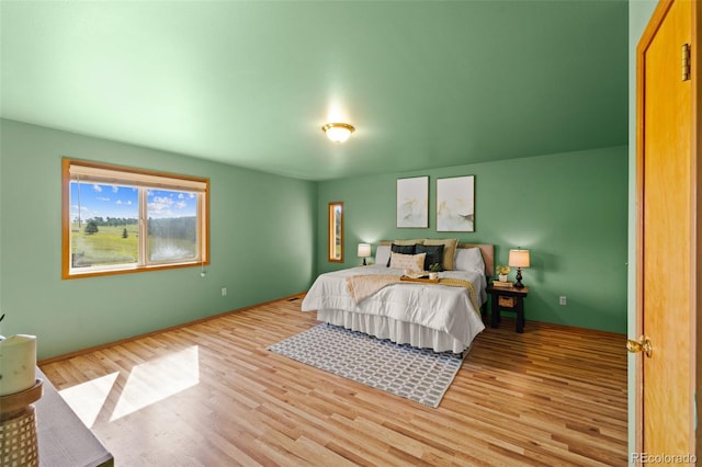 428 Ridge Dr, Divide, CO 80814 - bedroom with light wood-style flooring and baseboards