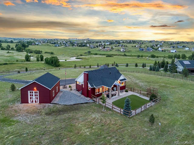 3124 Antelope Ridge Trl, Parker, CO 80138 - overview of rural landscape