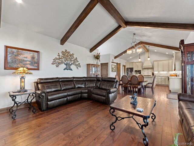 3124 Antelope Ridge Trl, Parker, CO 80138 - living room with hardwood / wood-style floors