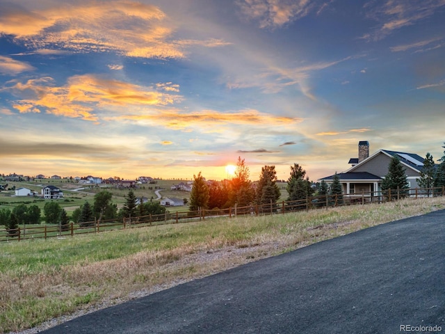 3124 Antelope Ridge Trl, Parker, CO 80138 - view of road featuring a view of rural / pastoral area