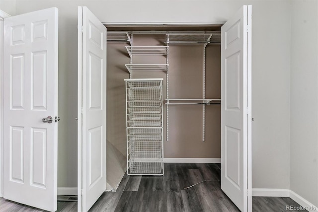view of closet