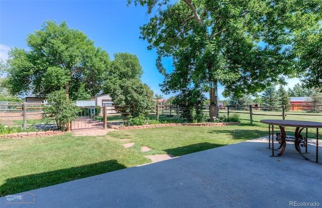 1813 Pikes Peak St, Erie, CO 80516 - view of yard featuring a patio area