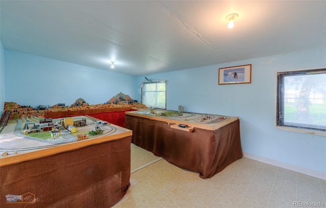 1813 Pikes Peak St, Erie, CO 80516 - misc room featuring baseboards and light floors