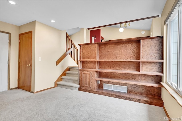 13008 Grove Way, Broomfield, CO 80020 - stairs with carpet, recessed lighting, and baseboards