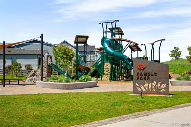 6530 Barnstead Dr, Castle Pines, CO 80108 - community play area featuring a lawn
