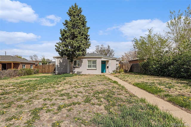 3640 N Saint Paul St, Denver, CO 80205 - rear view of property with brick siding