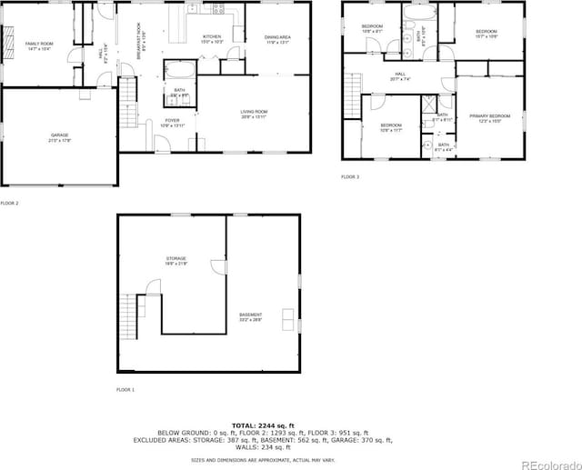 9540 E Grand Pl, Greenwood Village, CO 80111 - floor plan / room layout