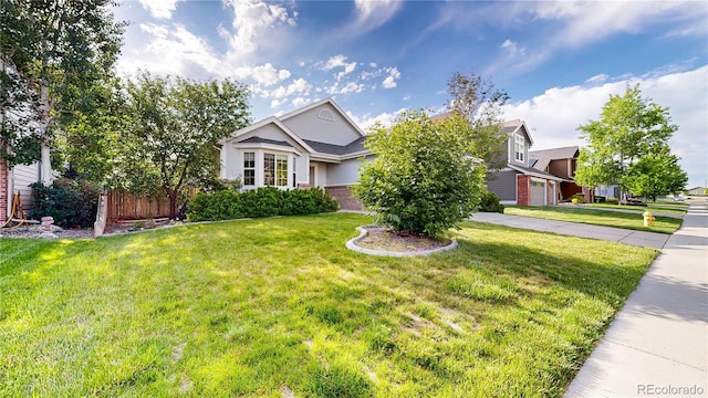 15926 Butterwort Cir, Parker, CO 80134 - view of front of house with brick siding