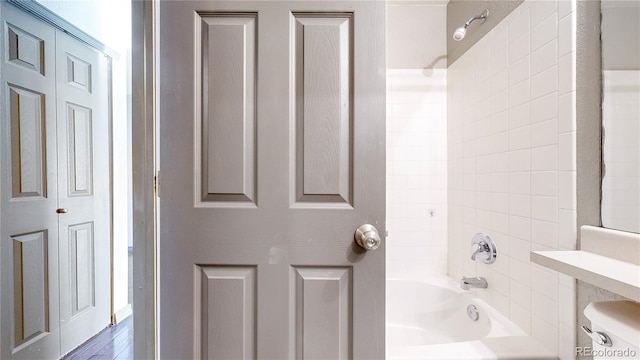 15926 Butterwort Cir, Parker, CO 80134 - full bathroom with shower / bathtub combination and toilet