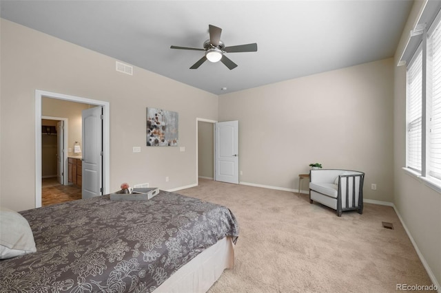15414 Xenia Ct, Thornton, CO 80602 - bedroom featuring multiple windows, carpet, and ceiling fan