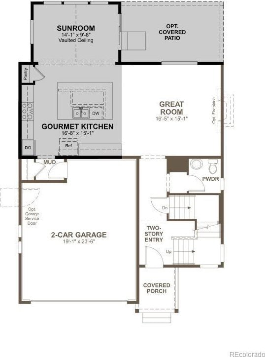 454 S Rifle St, Aurora, CO 80017 - view of home floor plan