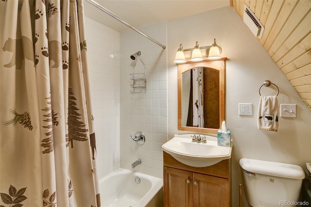 244 Lariat Loop, Hartsel, CO 80449 - bathroom with shower / bath combo with shower curtain and vanity