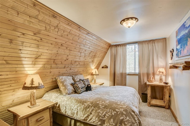 244 Lariat Loop, Hartsel, CO 80449 - bedroom with carpet and vaulted ceiling