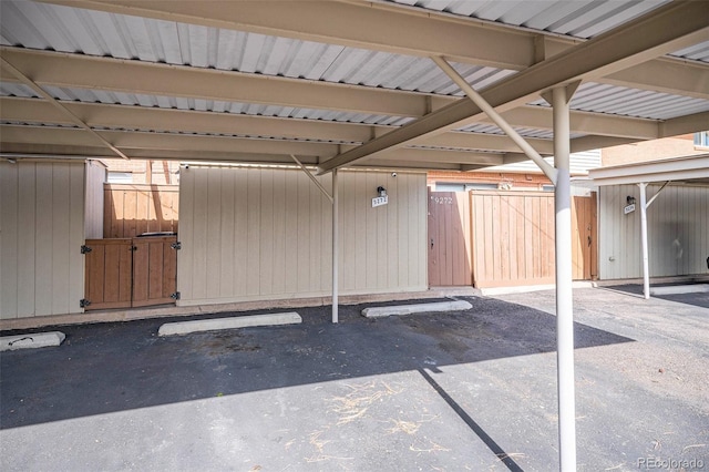 view of patio / terrace with fence