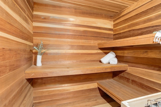 view of sauna / steam room