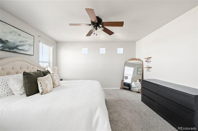 21925 E 44th Pl, Aurora, CO 80019 - carpeted bedroom featuring a ceiling fan and baseboards