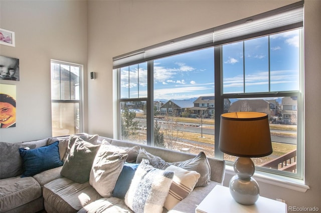 view of living room