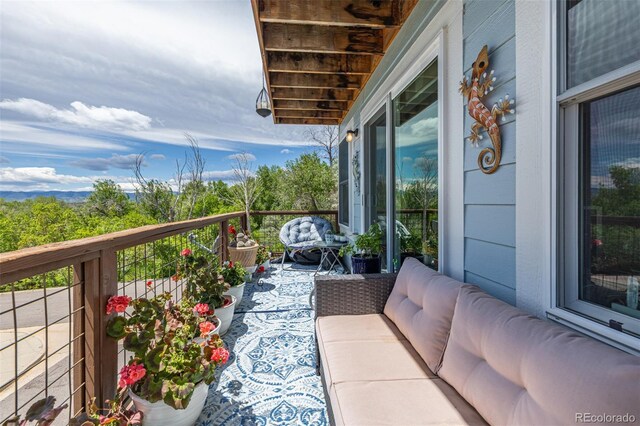 6260 Everett Ct Unit D, Arvada, CO 80004 - view of balcony