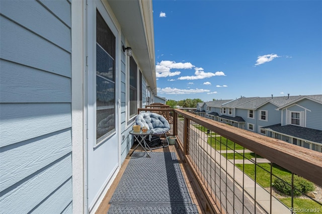 6260 Everett Ct Unit D, Arvada, CO 80004 - balcony featuring a residential view