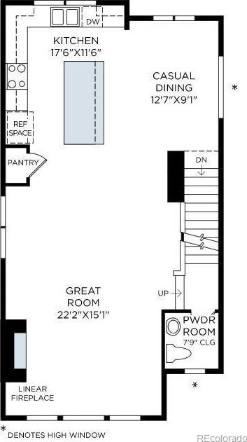11008 E Hinsdale Cir, Centennial, CO 80112 - view of floor plan / room layout