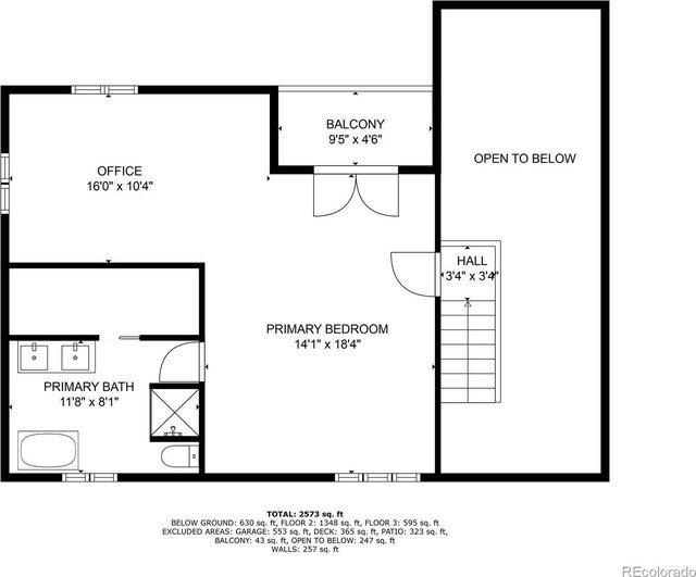 13416 Kuehster Rd, Littleton, CO 80127 - view of floor plan / room layout