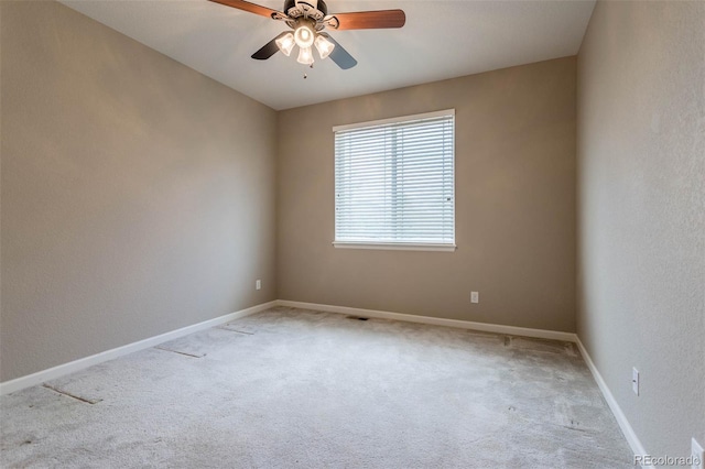 6265 S Ider Way, Aurora, CO 80016 - empty room with carpet, baseboards, and ceiling fan
