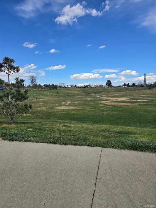 1641 Orchard Dr, Denver, CO 80221 - view of grassy yard with a view of rural / pastoral area