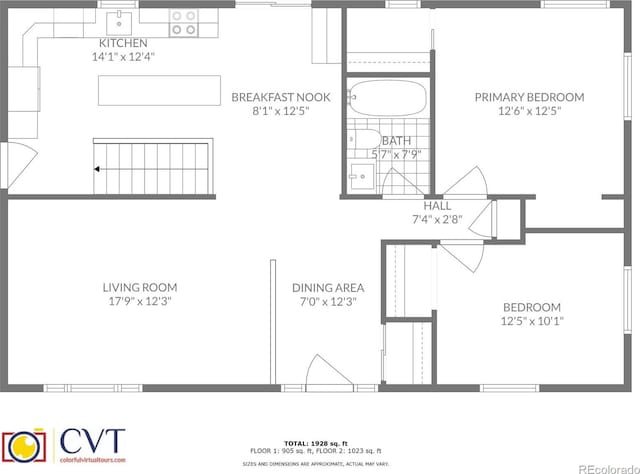 1641 Orchard Dr, Denver, CO 80221 - room layout