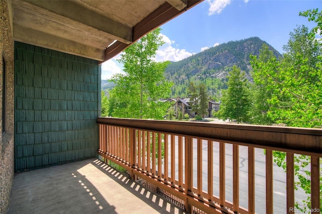 200 Granite St Unit 202, Frisco, CO 80443 - balcony with a mountain view