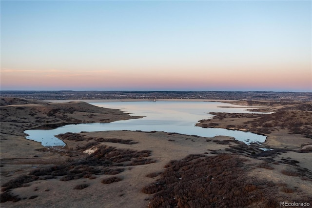 property view of water