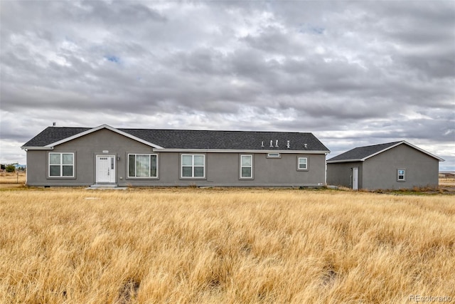 view of rear view of house