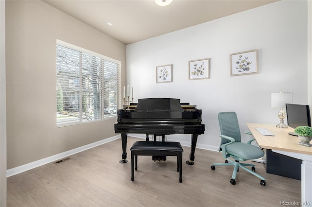 1928 W 67th Pl, Denver, CO 80221 - office space with baseboards and wood finished floors