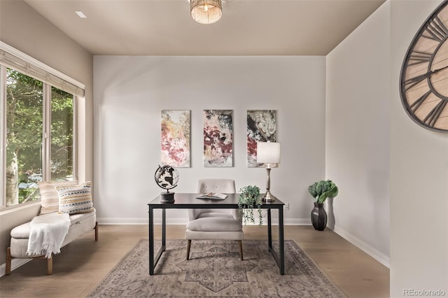 1928 W 67th Pl, Denver, CO 80221 - office with wood finished floors and baseboards