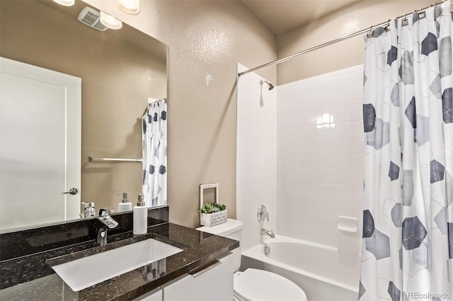 1928 W 67th Pl, Denver, CO 80221 - full bathroom featuring vanity and shower / tub combo with curtain