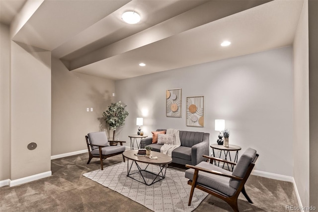1928 W 67th Pl, Denver, CO 80221 - living room with carpet and recessed lighting