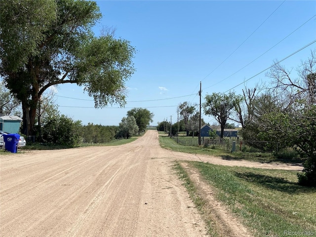 12729 Desert Dr, Sterling, CO 80751 - view of dirt / gravel road