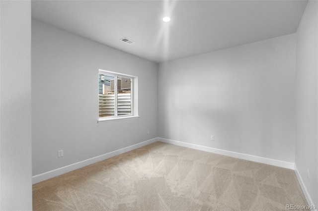 2143 Peralta Loop, Castle Rock, CO 80104 - spare room featuring light carpet and baseboards