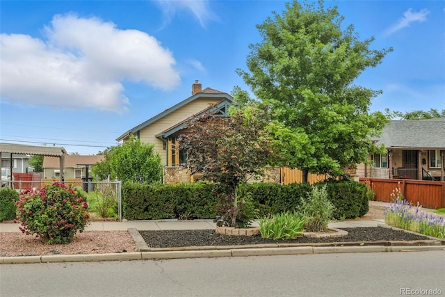 4716 Broadway, Denver, CO 80216 - view of front of home featuring a chimney