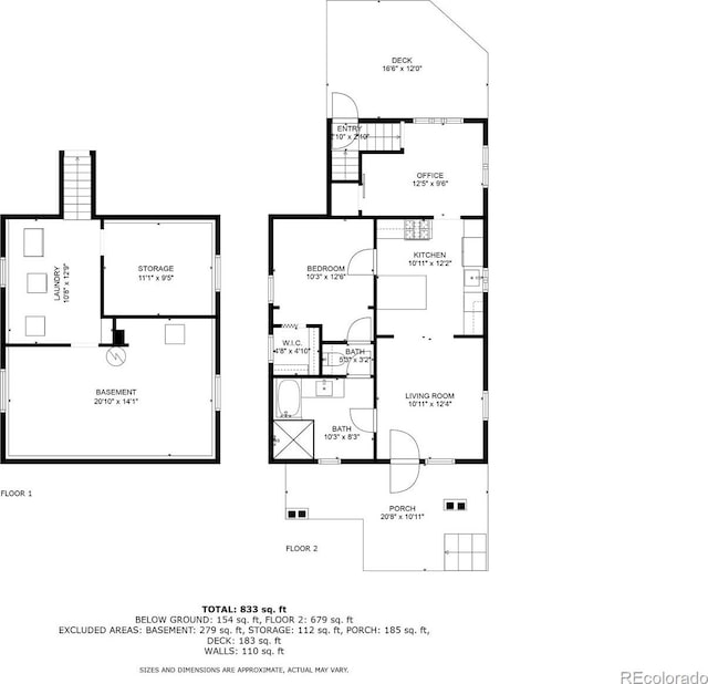4716 Broadway, Denver, CO 80216 - view of property floor plan