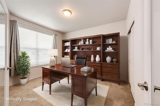 56459 E 23rd Pl, Strasburg, CO 80136 - office area with light carpet